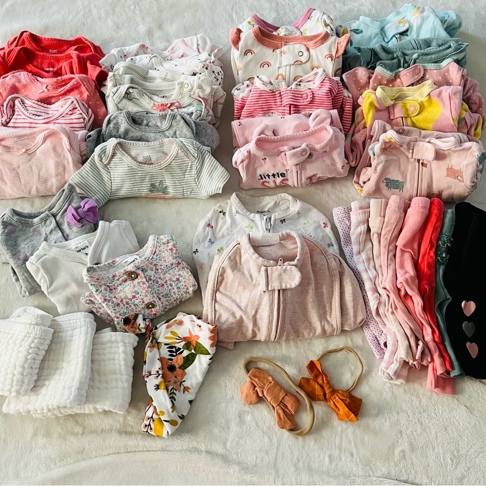 Newborn clothes bundle